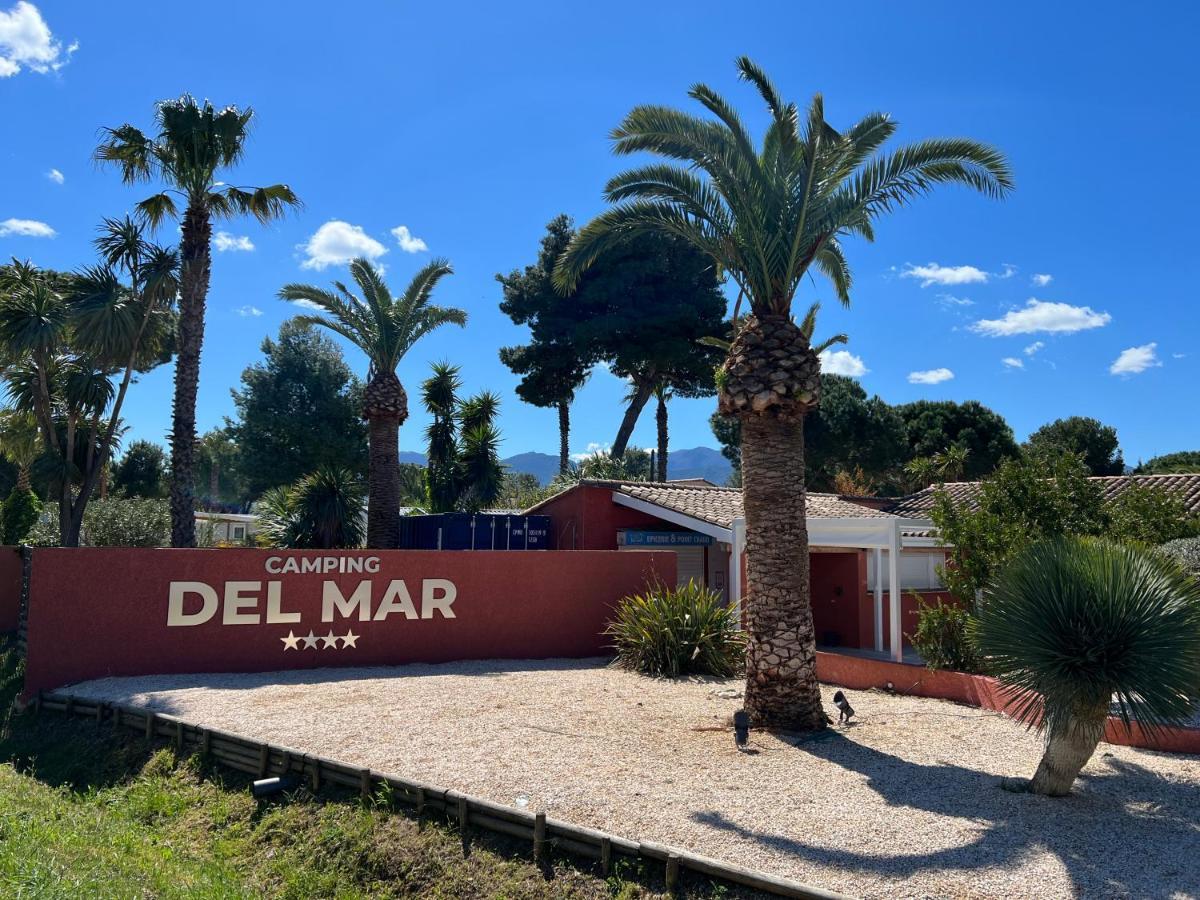 Camping Del Mar 10, Mobil Home Petit Paradis, 6 Personnes, Bord De Mer, Camping Del Mar Village Argeles-sur-Mer Luaran gambar
