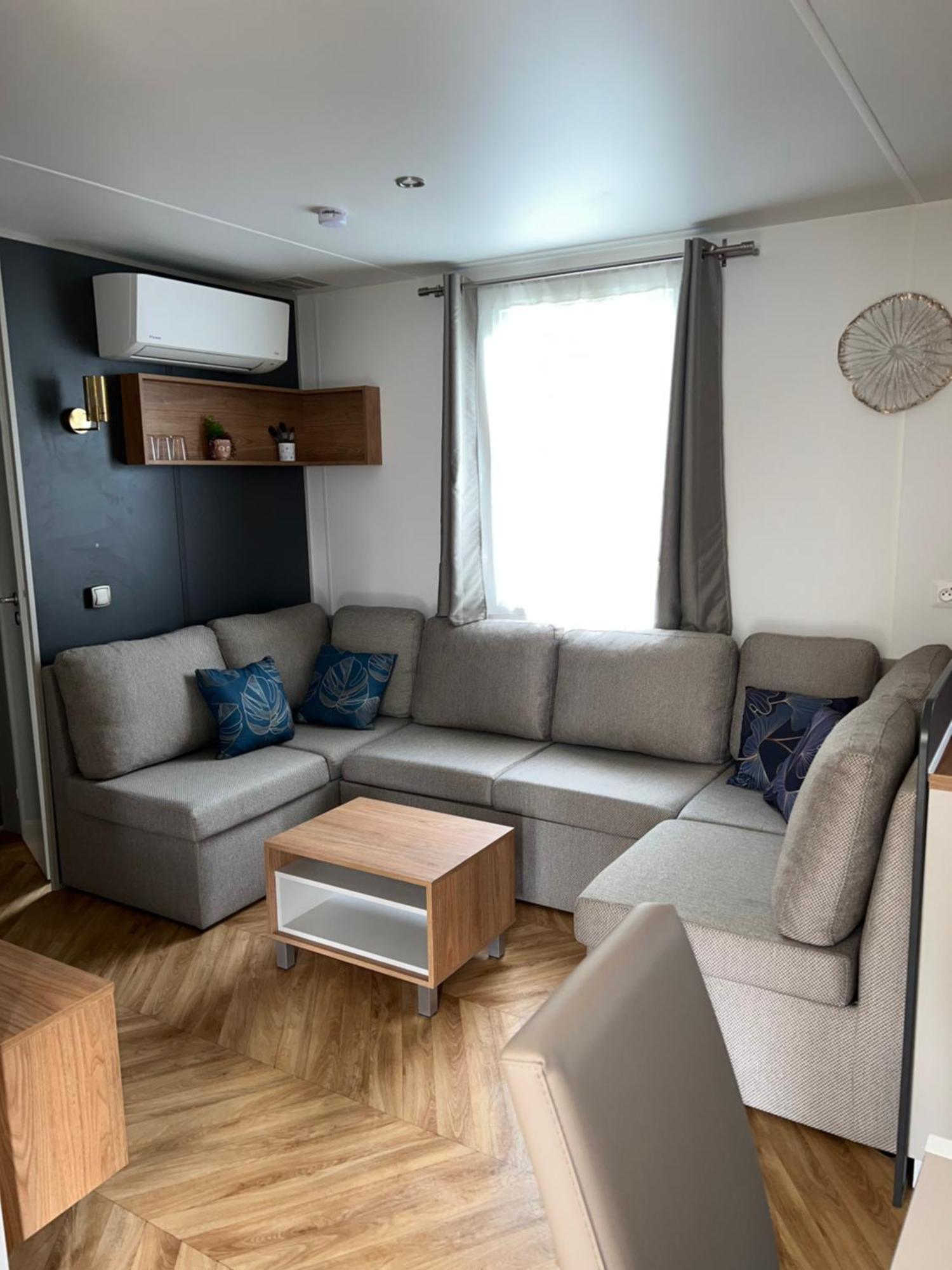 Camping Del Mar 10, Mobil Home Petit Paradis, 6 Personnes, Bord De Mer, Camping Del Mar Village Argeles-sur-Mer Luaran gambar