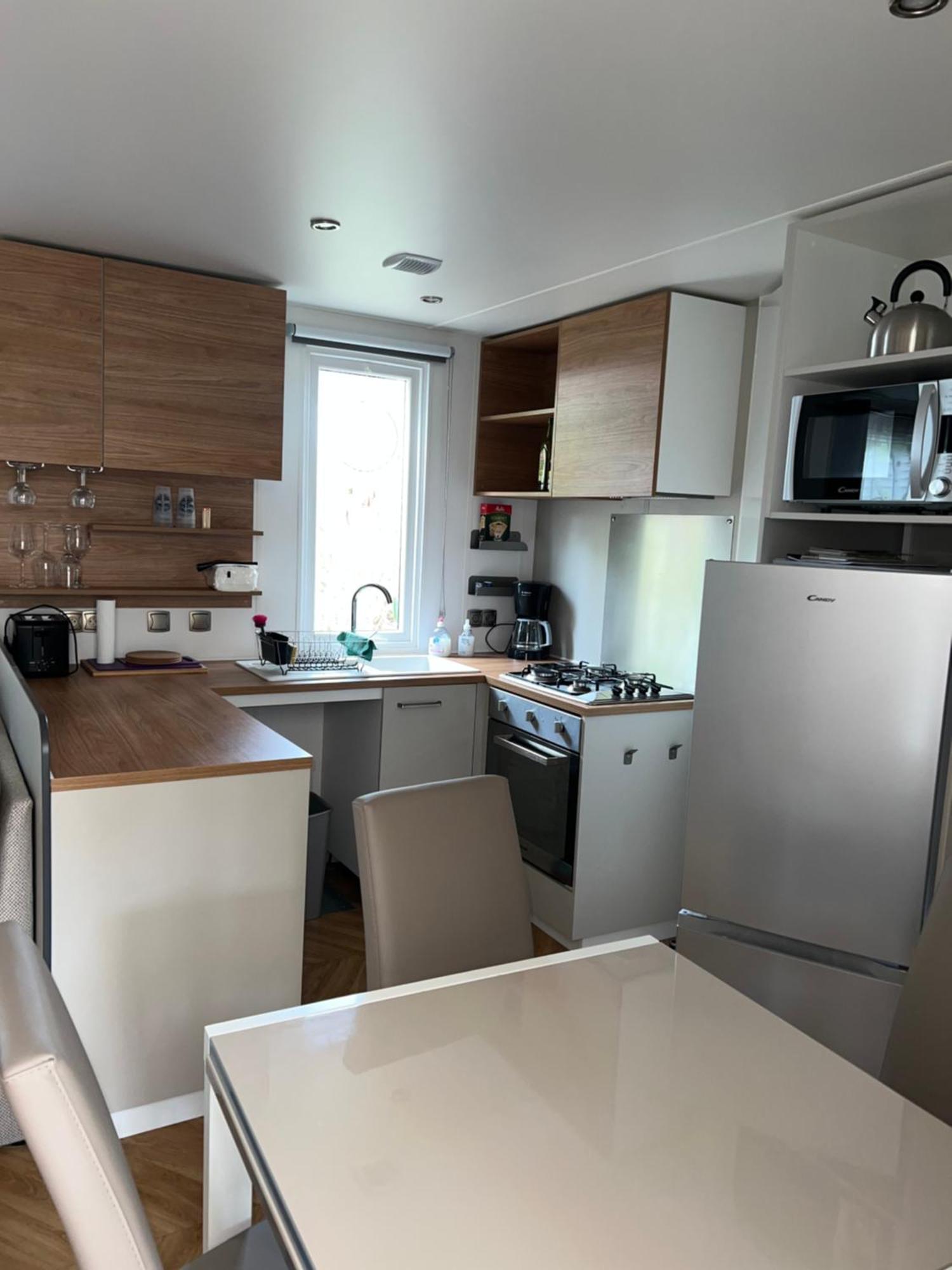 Camping Del Mar 10, Mobil Home Petit Paradis, 6 Personnes, Bord De Mer, Camping Del Mar Village Argeles-sur-Mer Luaran gambar